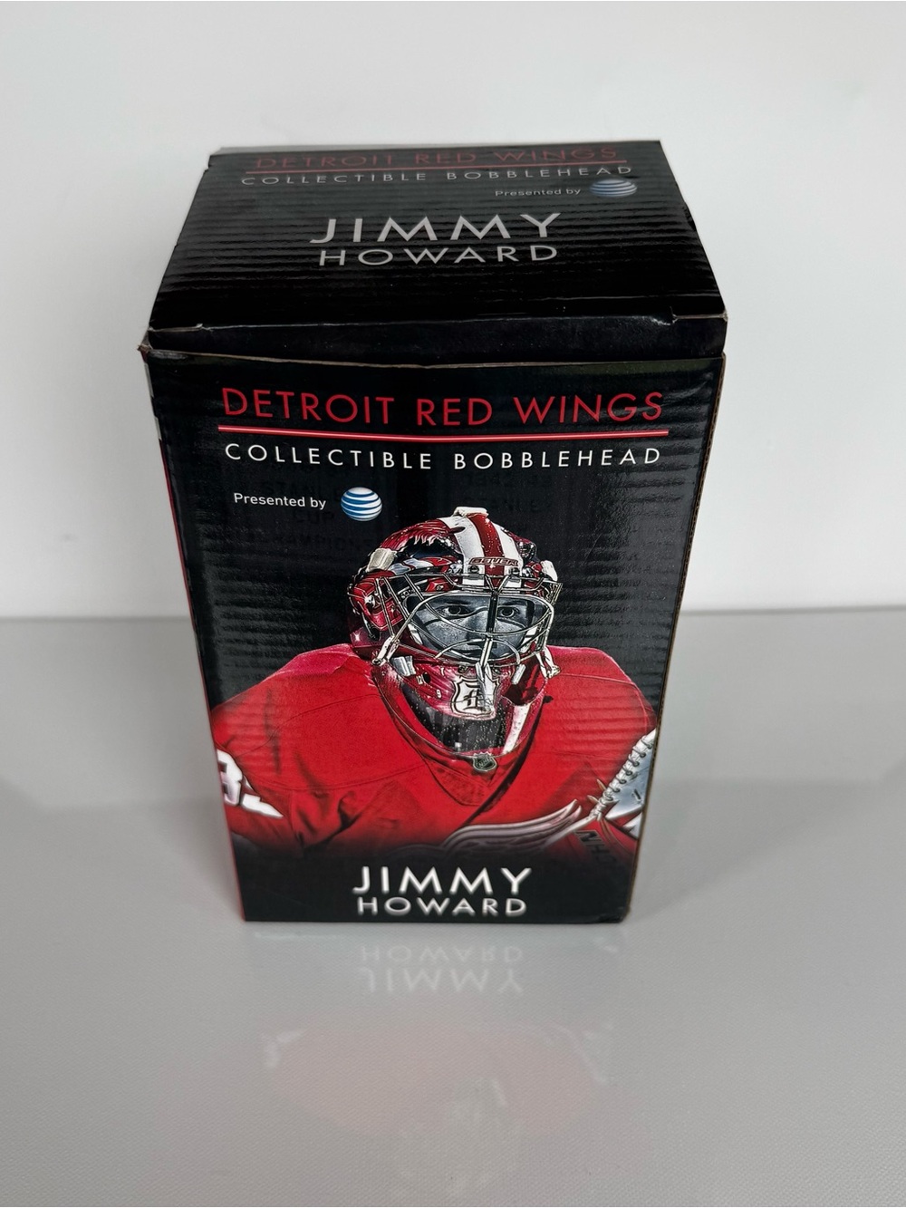 Detroit Red Wings Jimmy Howard Collectible Bobblehead - Red & Black